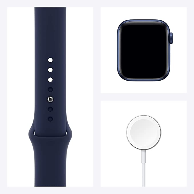 New Apple Watch Series 6 (GPS, 40mm) - Blue Aluminium Case with