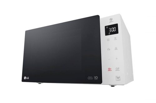 LG MS2535GISW 25 Liter “Solo” NeoChef Microwave Oven , Glass Mirror Design ,Smart Diagnosis , Smart Inverter