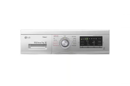 LG FH2G7QDY5 7KG Steam Washing Machine Silver Knob