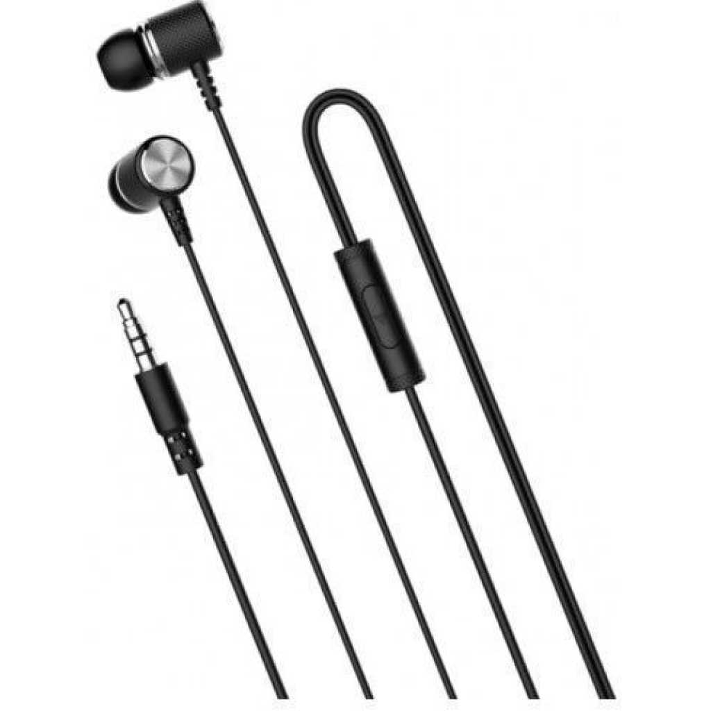 VILLAON VE212 Superior Bass Earphone - Black