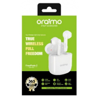 Oraimo Original FreePods 2 True Wireless Bass Earbud - White