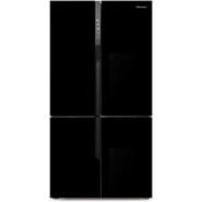 Hisense 561L 4 Door Glass Finish Refrigerator – Black Hisense Refrigerators