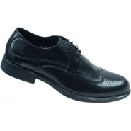 Men’s Paforated Formal Shoes – Black Men's Oxfords TilyExpress 2