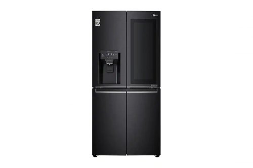 LG 570-Litres Fridge GC-X22FTQKL; Net 426(L) | Slim French Door Fridge, with InstaView Door-In-Door™, Frost Free Side By Side Refrigerator - Black