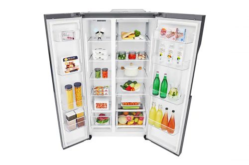 LG GC-B247KQDV 679 Ltr, Inverter Linear Compressor, Multi Air Flow, Multi Digital Sensors, Express Freezing, Smart Diagnosis™, Side by Side Refrigerator