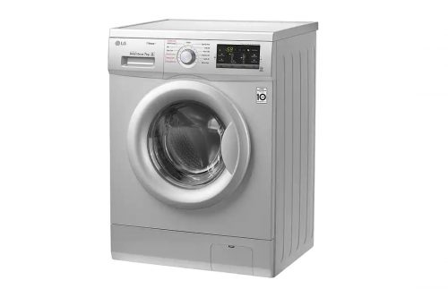 LG FH2G7QDY5 7KG Steam Washing Machine Silver Knob