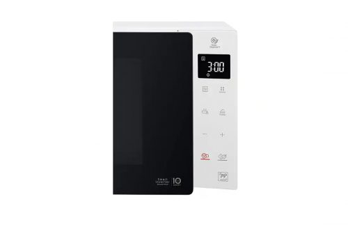 LG MS2535GISW 25 Liter “Solo” NeoChef Microwave Oven , Glass Mirror Design ,Smart Diagnosis , Smart Inverter