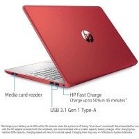 New Hp Intel Pentium Gold, 512GB SSD, 4GB RAM,15.6" HD - Scarlet Red