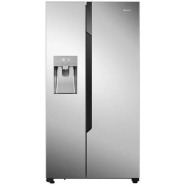 Hisense French Door 700L Freezer With Ice Dispenser Refrigerator – Silver Hisense Refrigerators