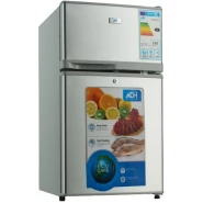 ADH BC-98 98 – Litres Fridge, Top Mount Freezer Double Door Refrigerator – Silver ADH Fridges TilyExpress 2