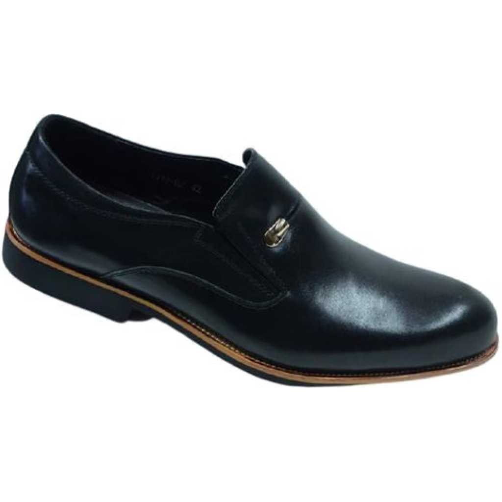 Men’s Formal Gentle Shoes – Black Men's Oxfords TilyExpress