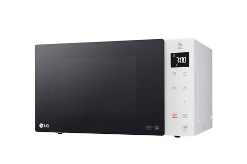 LG MS2535GISW 25 Liter “Solo” NeoChef Microwave Oven , Glass Mirror Design ,Smart Diagnosis , Smart Inverter