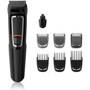 Philips MG3730/15 8-in -1 Hair Clipper & Face Multigroomer Trimmer Kit (Black)