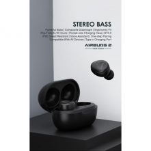 Oraimo Original Earbuds 2 Super Bass Wireless Stereo Earbuds - Black