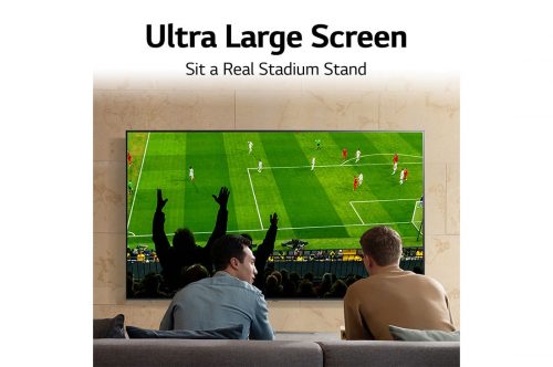 LG 65 inches NanoCell Smart TV, 4K Active HDR, WebOS Operating System, ThinQ AI - 65NANO75VPA