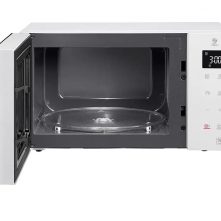 LG MS2535GISW 25 Liter “Solo” NeoChef Microwave Oven , Glass Mirror Design ,Smart Diagnosis , Smart Inverter