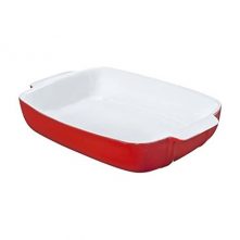 Pyrex Rectangle Ceramic Oven Serving Baking Dish 30 X 22Cm- Red