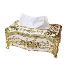 Tissue Box Napkin Holder Paper Case Cover For Table Decor, Cream