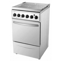 Globalstar tar 3 Gas Cooker 1 electric cooker Oven 50x50cm - Silver