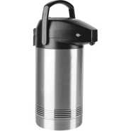 Tefal K3150114 President Thermo Flask Pump Thermos Stainless Steel 3L - Silver