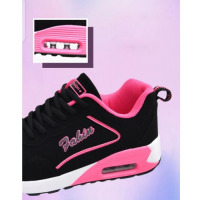 Women's Fashion Sneakers Black/ Pink