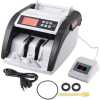 Dual Display Money Bill Counter With UV/MG W/Counterfeit Bill Detection - White,Black