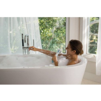 Handheld Messager Spinning Spa Body Brush, White Bath & Body Brushes TilyExpress 2
