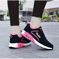 Women's Fashion Sneakers Black/ Pink