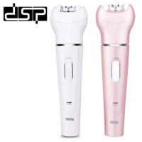 Dsp 4 In1 Rechargeable Facial Spa Brush Kit Cleansing Body Hair Trimmer, Color May Vary