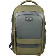 Anti Theft Travel Laptop Bookbag Backpack Bag18 Inch Laptop, Green.