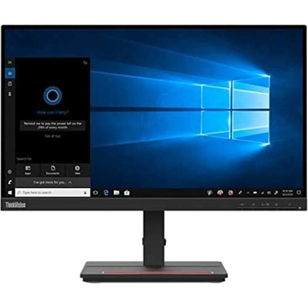 Lenovo ThinkVision S22e-20 Monitor (21.5inch) - Black