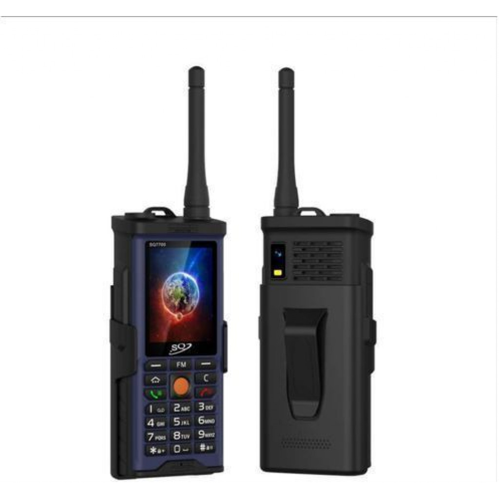 SQ SQ7700 Quad Sim, Military Grade 10000mah Phone - Black
