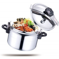 HTH 7L HTH Pressure Cooker Saucepan - Silver