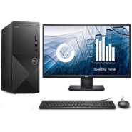 Dell Vostro 3888 i3 Desktop Computer (i3 10100, 4GB, 1TB) with 18.5-inch Monitor -Black