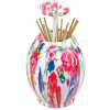 Automatic Multi-Design Egg Plastic Toothpick Holder Dispenser bottle, Multi-Colours