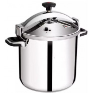 HTH 30L HTH Pressure Cooker Saucepan – Silver.