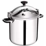 HTH 30L HTH Pressure Cooker Saucepan - Silver.