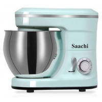 Saachi 5L Blender Dough Hand Stand Mixer Food Processor, Silver