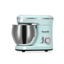 Saachi 5L Blender Dough Hand Stand Mixer Food Processor, Silver