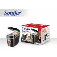 Sonifer SF-4005 Automatic Electric Programmable Digital Bread Maker Machine, Black