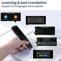 Dictionary Translation Text Scanning Pen Reading Translator, Color May Vary