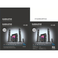 GlobalStar Bluetooth Speaker GS-831 5.1 Multimedia Speaker System - Black