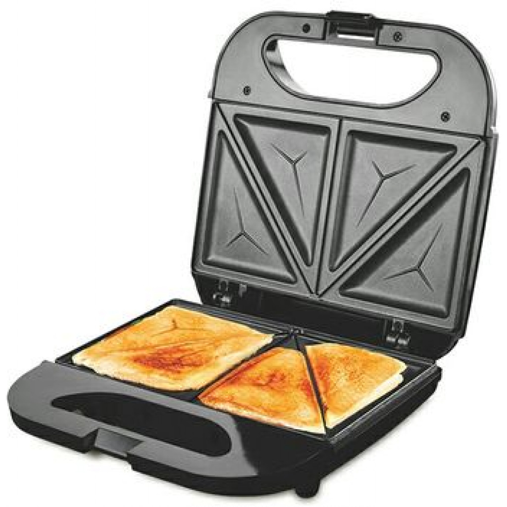 Dsp 2 Slice Sandwich Maker Toaster Grill- Black