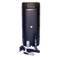 AILIPU Party Bass Bluetooth Speaker with In-built Microphone - Black
