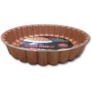 28Cm Decorative Nonstick Angel Baking Food Pie Cake Pan, Copper