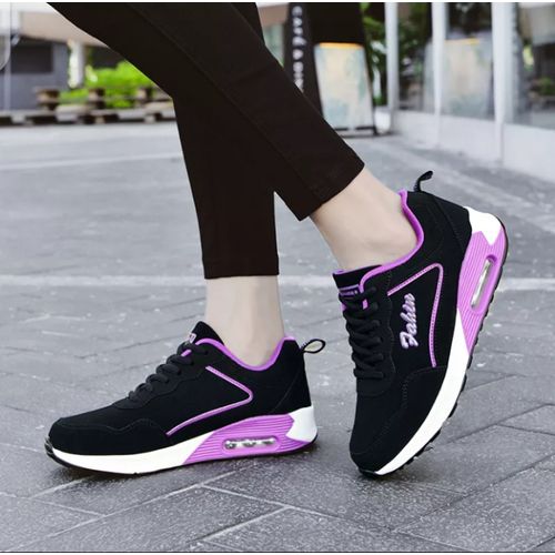 Black and purple womens sneakers shop