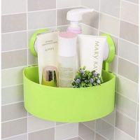 1Pc Corner Triangle Shelf Bathroom Kitchen Storage Rack, Color May Vary Bathroom Storage & Organization TilyExpress 4