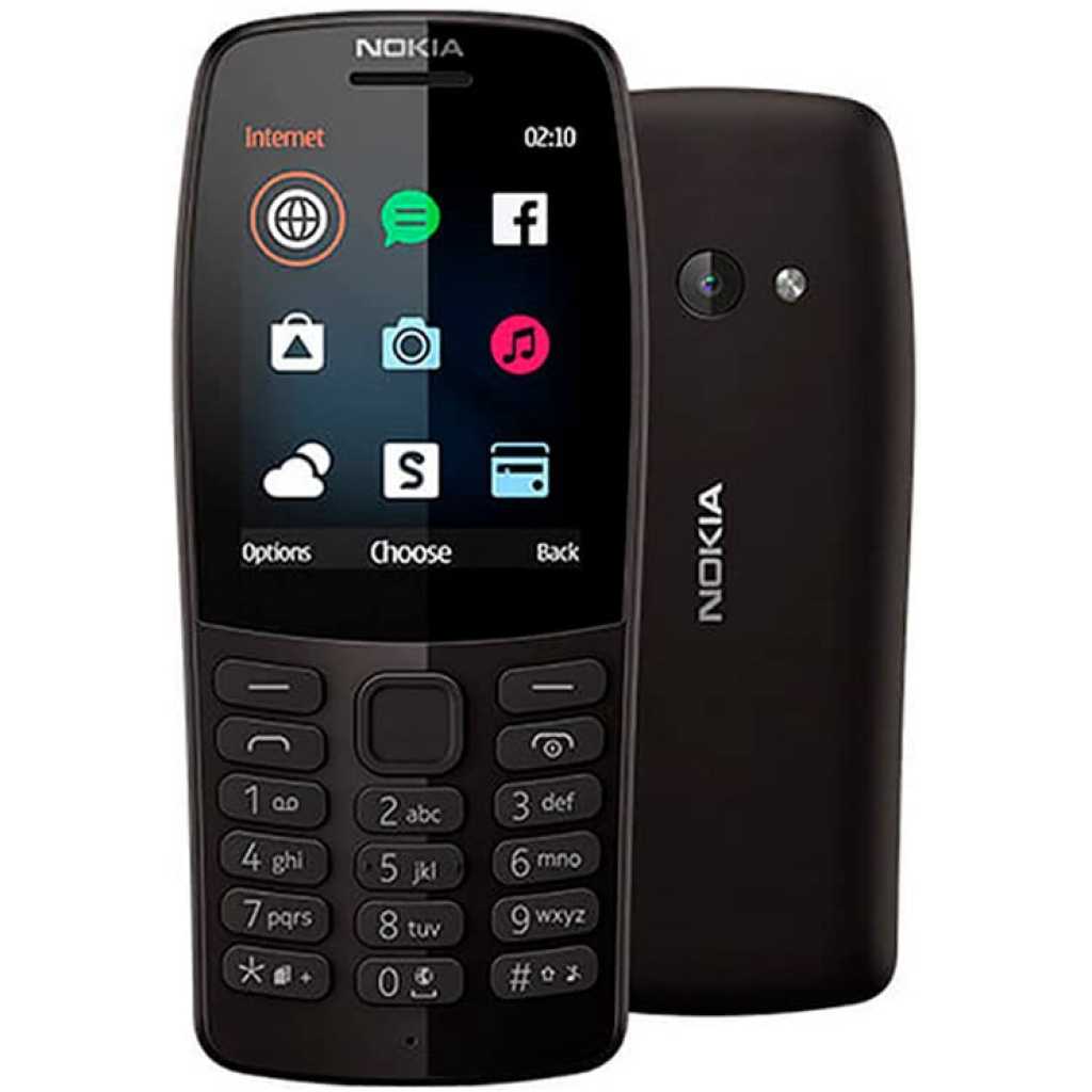 Nokia 210 16MB RAM 16MB ROM 1020 mAh - Black