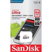 Sandisk Ultra Micro SDHC UHS-I Card 64GB Memory Card