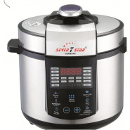 Seven 7 Star 15 In1, 6L Rice Pressure Cooker Saucepan Steamer-Silver Pressure Cookers TilyExpress
